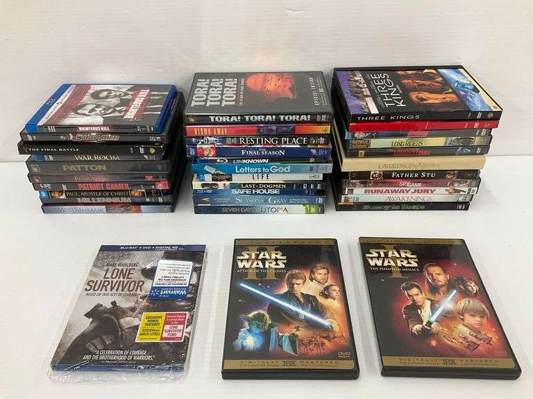Assorted DVD and Blu-Ray Movie Collection - Action, Drama, and More! image