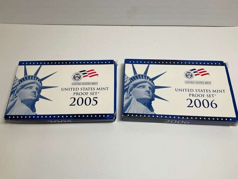 2005 & 2006 US Mint Proof Sets image