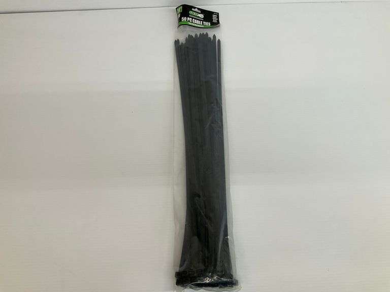 New Grip 24 in. UV Resistant Cable Ties - 50 Pieces image