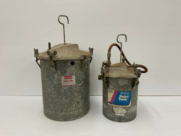 Speedaire and Campbell Hausfeld Paint Tanks image