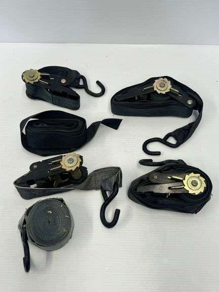 Ratchet Straps Cargo Tie Down Set image