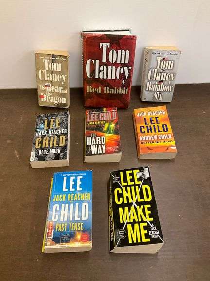 Seven Tom Clancy and Lee Child Novels image