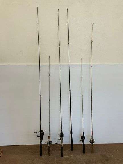 Assorted Collection of Fishing Rods and Reels image