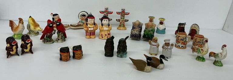 Various Design Collectible Salt & Pepper Shakers image