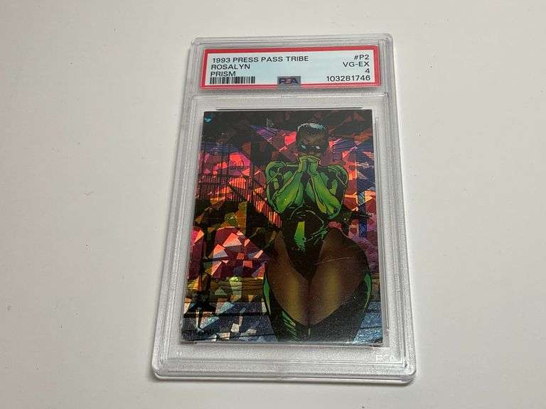 1993 Press Pass Tribe Rosalyn Prism Trading Card - PSA Graded image