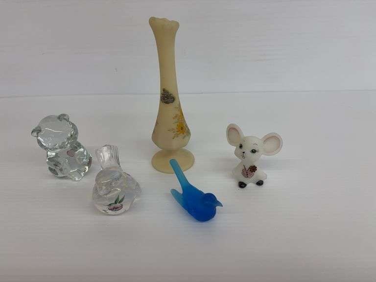 Fenton and Westmoreland Glass Figurines image