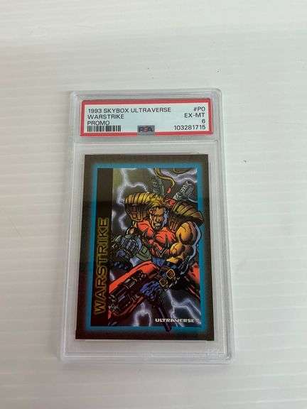 1993 Skybox Ultraverse Warstrike Promo Trading Card - PSA Graded image
