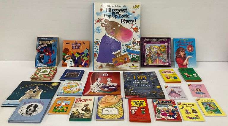 Children's Books: 101 Dalmatians, I Spy, Spider-Man, and Other Titles image