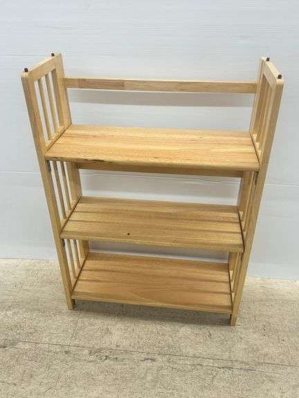 Folding Wooden Bookshelf image