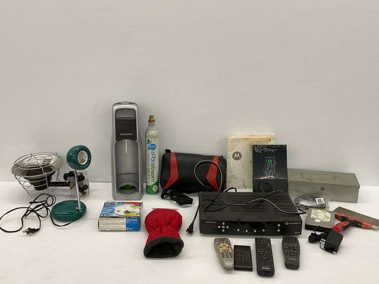 Home and Electronic Items Including Sodastream, Comcast Receiver, and More image