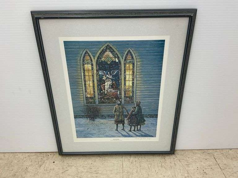John Blake Bergers "Painted Windows" Limited Edition Print 109/650 image