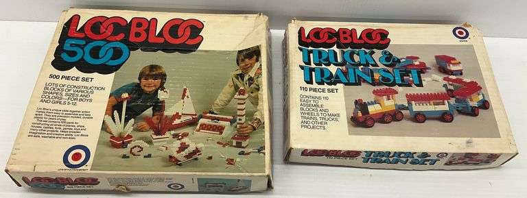 Loc Blocs Building Block Sets: 500-Piece and Truck & Train Sets image