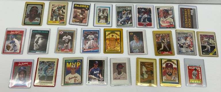 Group of Baseball Trading Cards image