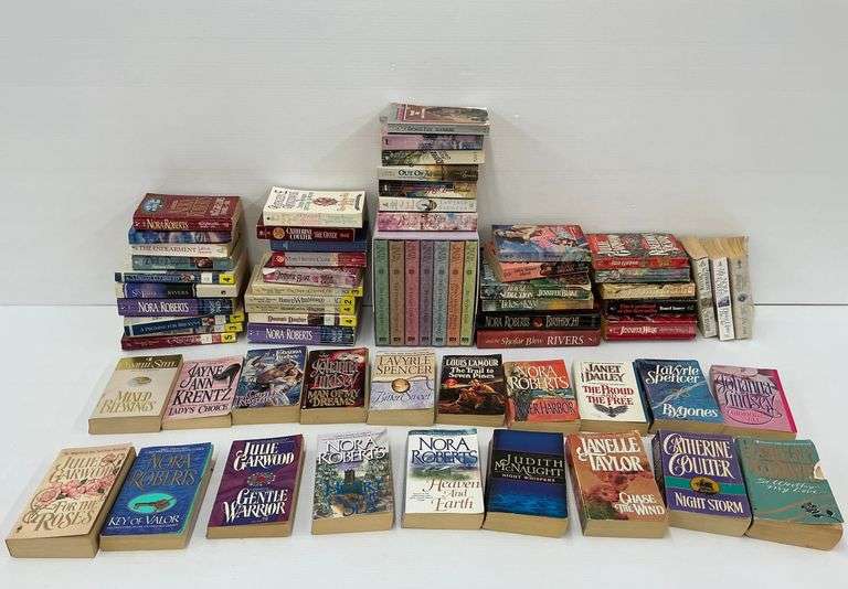 Paperback Novels - Nora Roberts, Danielle Steel, and Others image