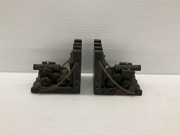Pair of Cannon Bookends image