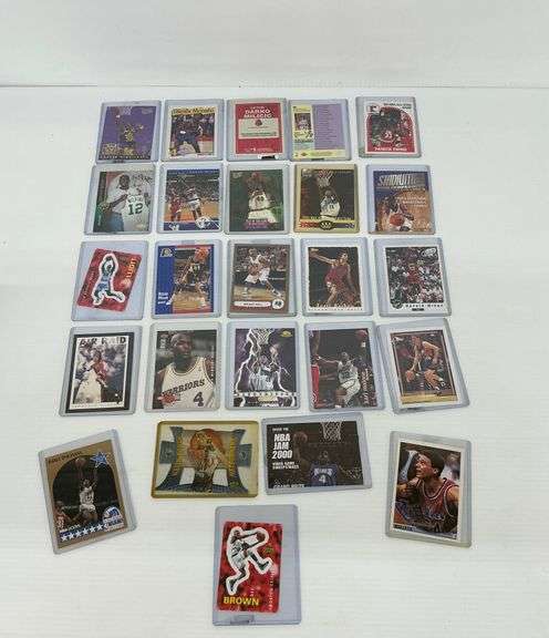 25 Basketball Trading Cards Featuring Various Players image