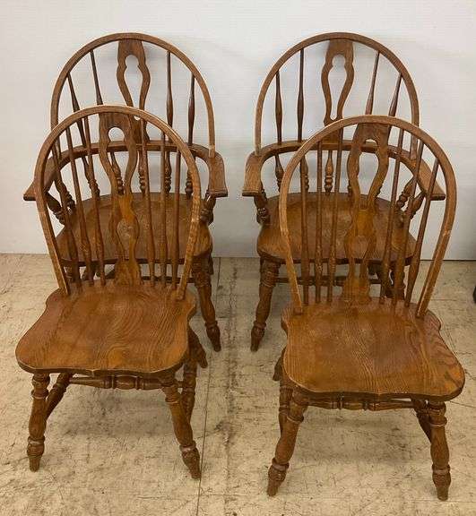 Four Oak Hill Collection Temple Stuart Chairs image