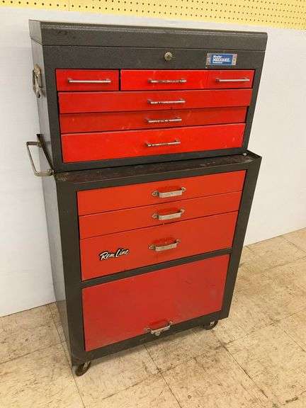 Master Mechanic Top Chest & Rem Line Bottom Cabinet Tool Storage image
