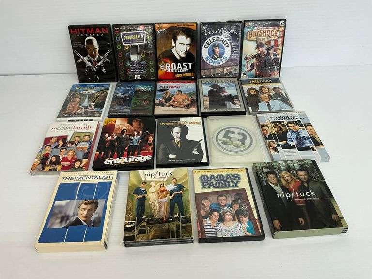 Mixed DVD Lot - Hitman, Entourage, Nip Tuck, Modern Family, and More image