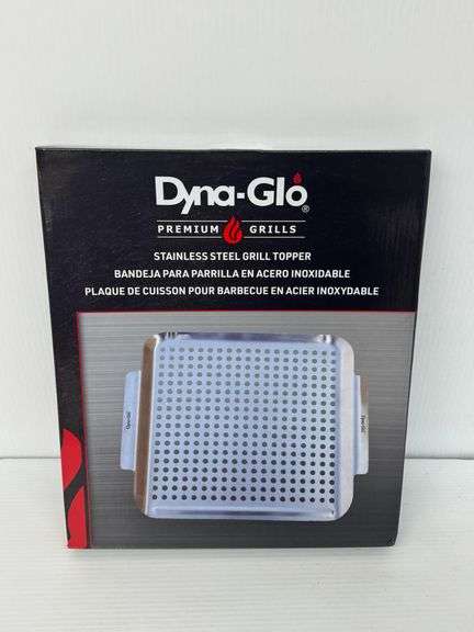 New Dyna-Glo Premium Grills Stainless Steel Grill Topper image