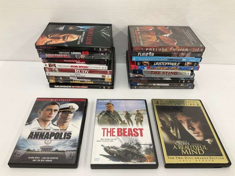 Group of DVD Movies - Over 20 Titles image