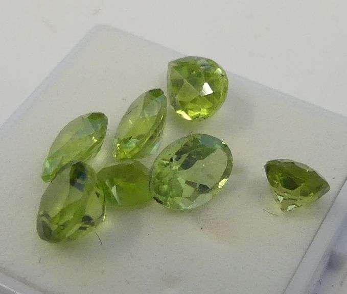 Faceted Peridot Gemstones....5.55 carats image