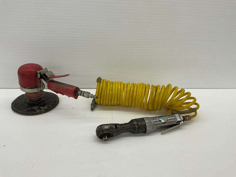 Campbell Hausfeld Pneumatic Tools: Ratchet and Sander with Hose image