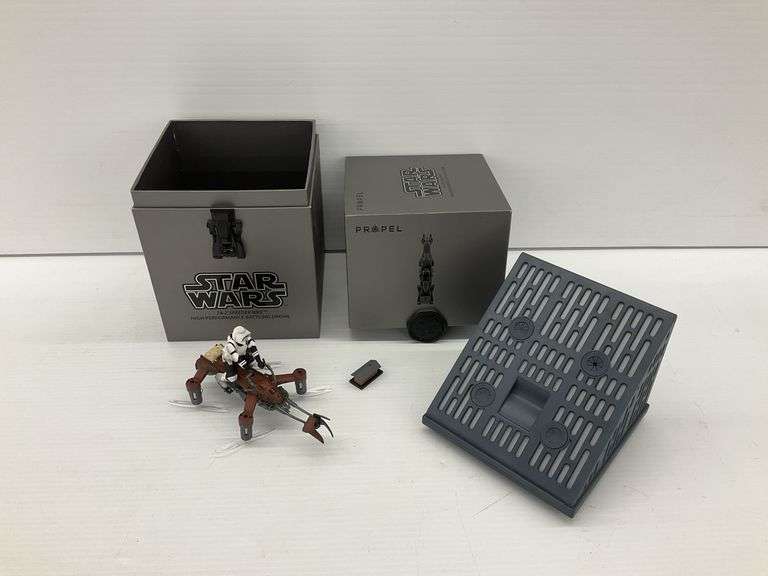 Propel Star Wars 74-Z Speeder Bike High Performance Battling Drone - With Display image