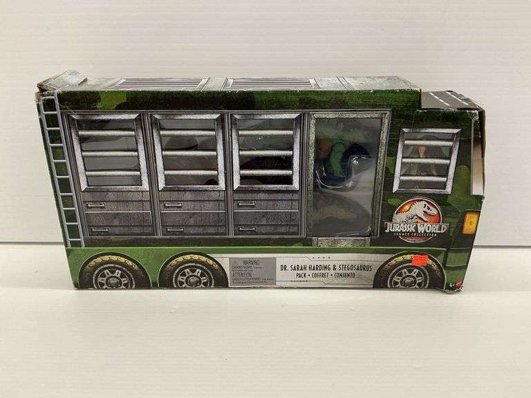 Jurassic World Legacy Collection Dr. Sarah Harding & Stegosaurus Pack in Original Packaging image