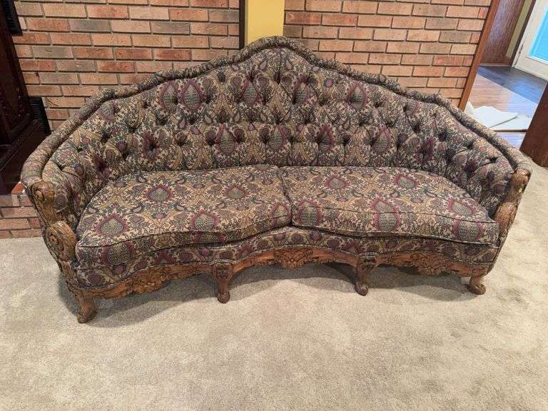 Victorian style couch