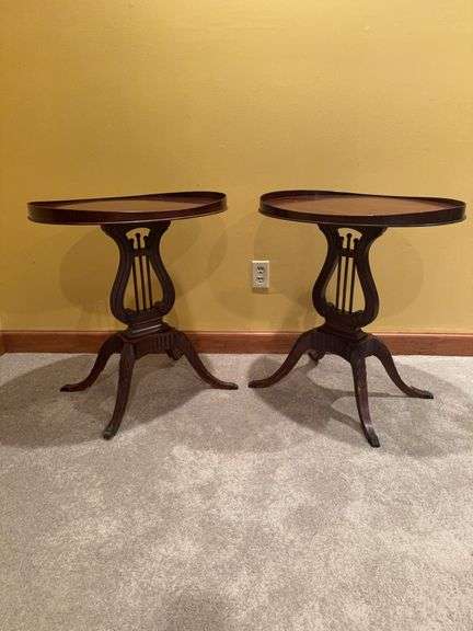 Set of Wooden side tables