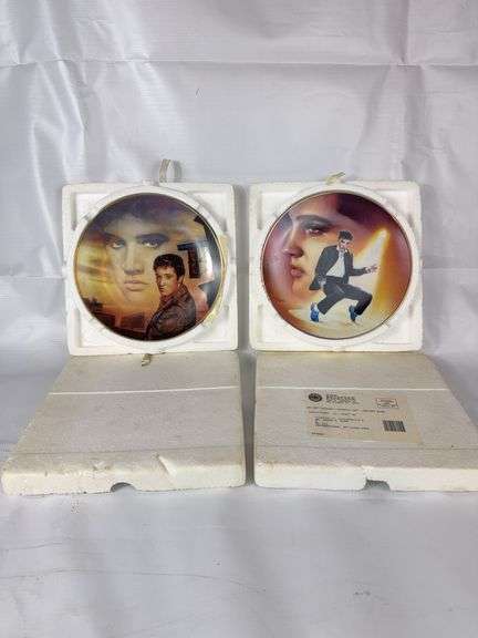 Elvis collectors plates