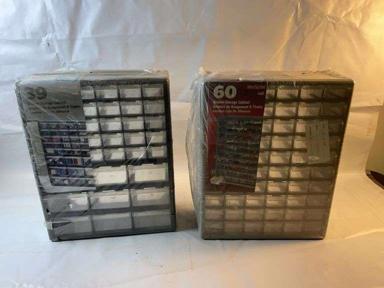 2 Stack-On Drawer Storage Cabinet image