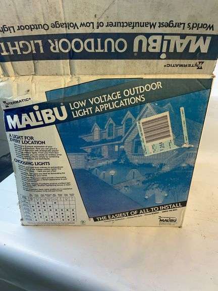 Malibu outdoor lights image
