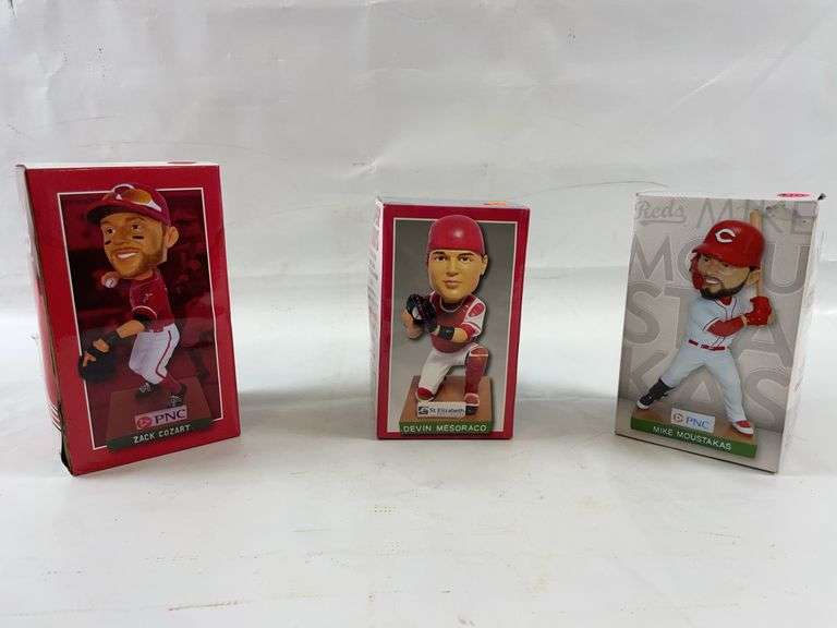 3 Cincinnati Reds Bobbleheads image