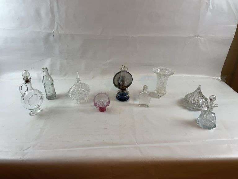 Kerosene lamp and  more in basket image