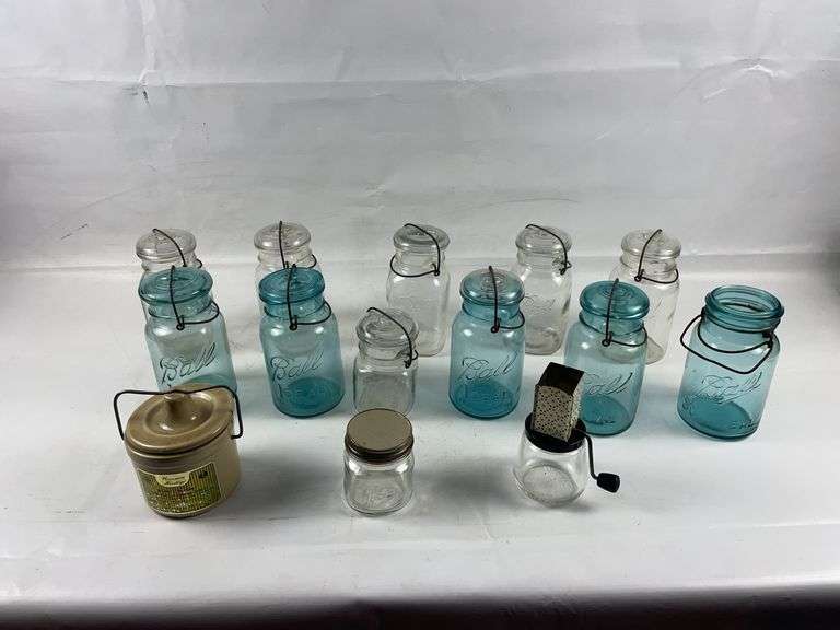 Vintage ball jars and more image