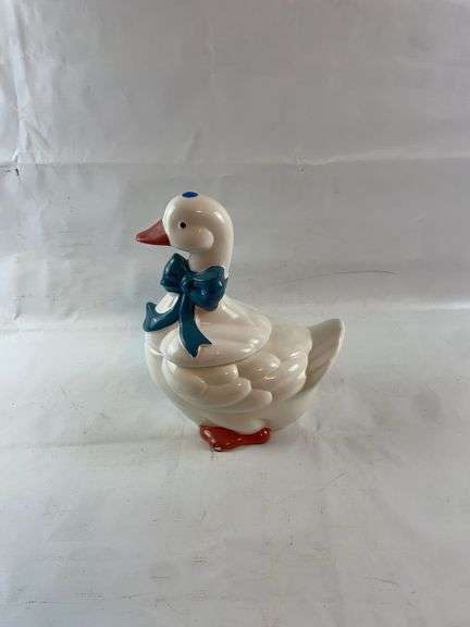 Duck cookie jar image