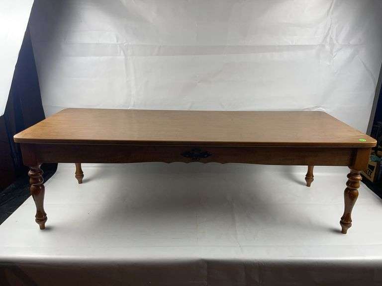 Hard rock maple coffee table image