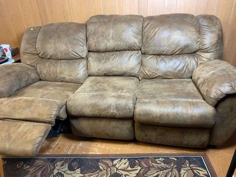 Double reclining couch image
