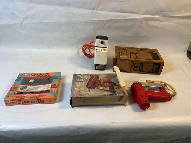 Drill bit sharpener staple tacker and zippidi do image