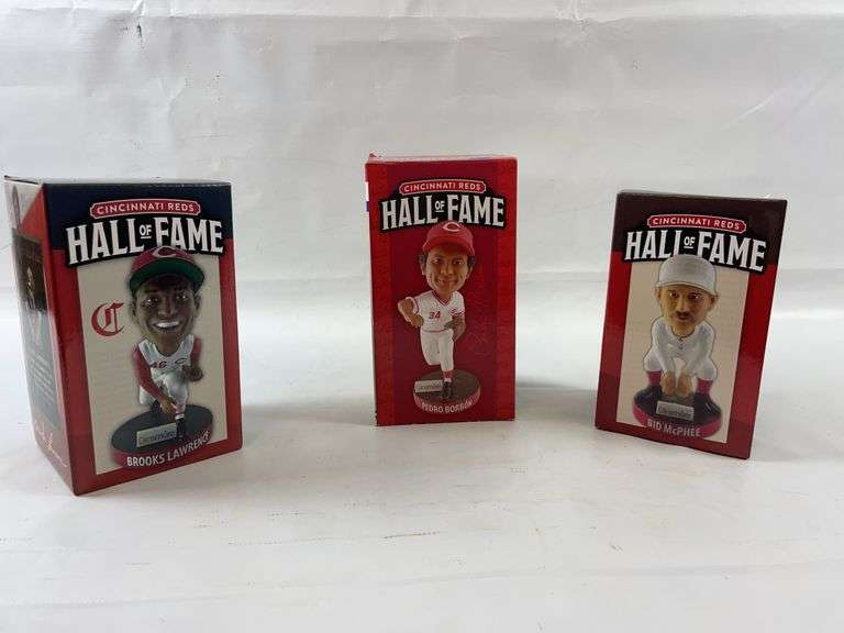 3 Cincinnati Reds Bobbleheads image
