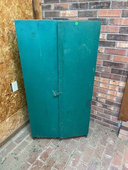 2 door wooden cabinet image