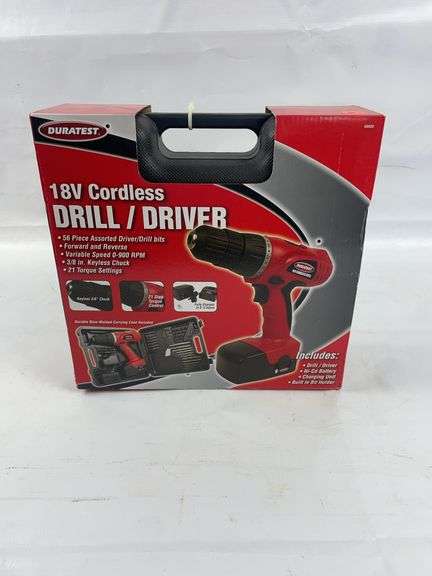 18V cordless drill/driver new in box image