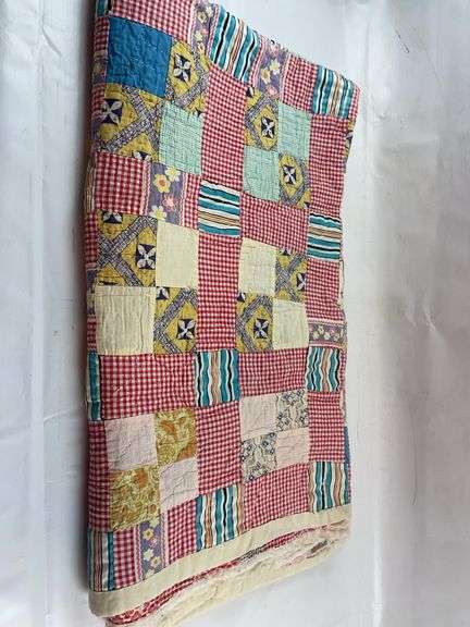 Hand stitched quilt image