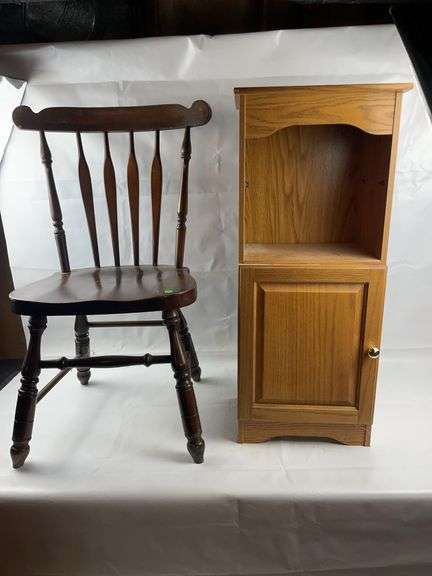 Chair and cabinet image