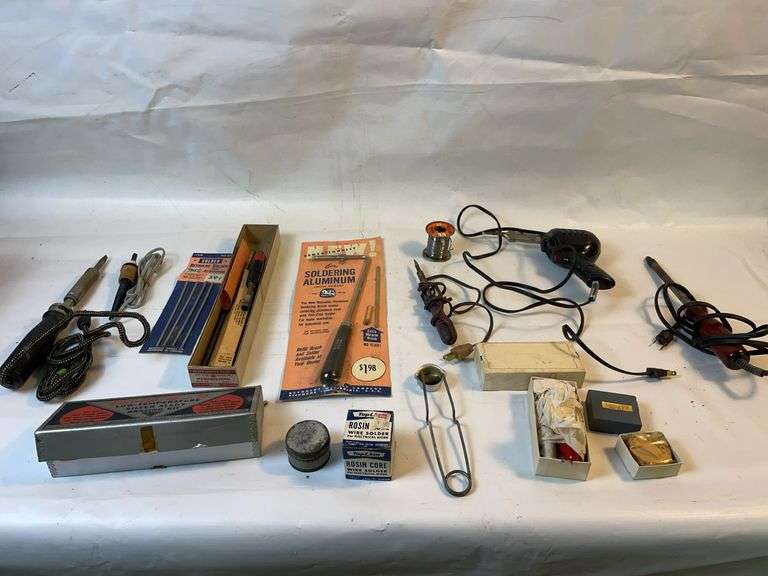 Soldering irons lot image