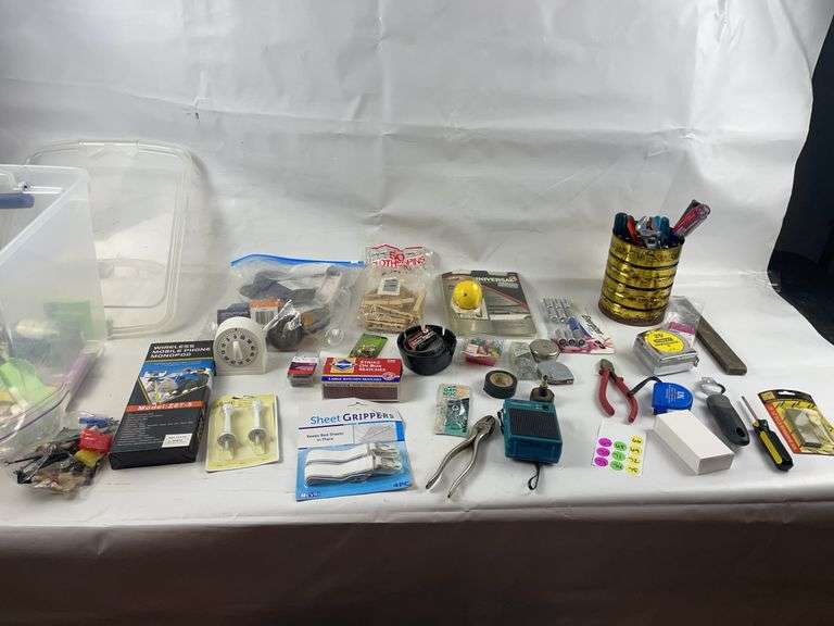 Hardware lot with tools image