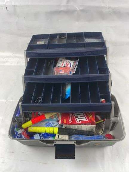 Flambeau tackle box and tackle image