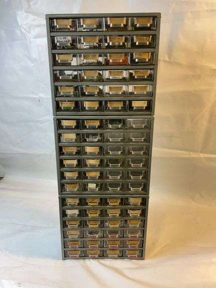 Metal organizer and contents image